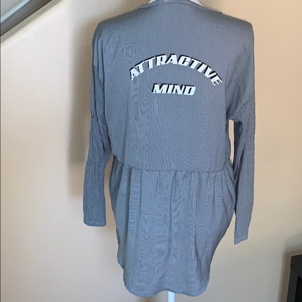 Zara attractive mind high low top
